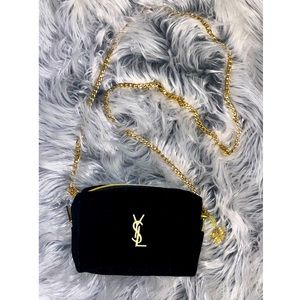 Yves Saint Laurent Makeup Bag Turned Into Crossbody